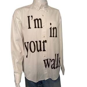 Fashion Ruined My Life “I’m in your walls” Graphic Shirt size L Rare Limited ED